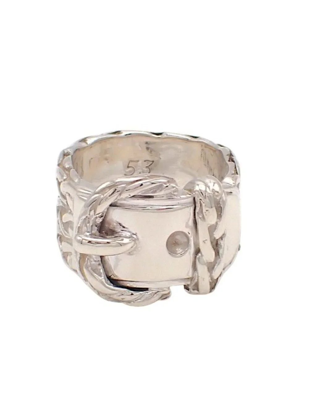 Hermes Diane Ring Included 925 Sterling Silver 53